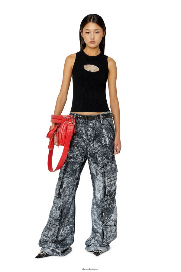 ch Diesel femmes étrange bandoulière s x rouge 0R48H8488 accessoire