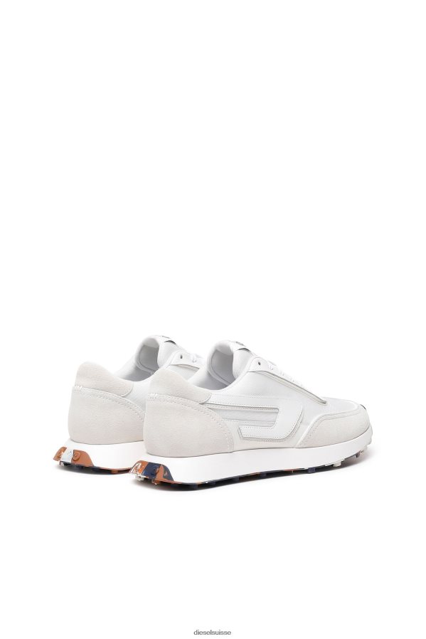 ch Diesel femmes s-racer lc w blanc 0R48H81087 chaussure