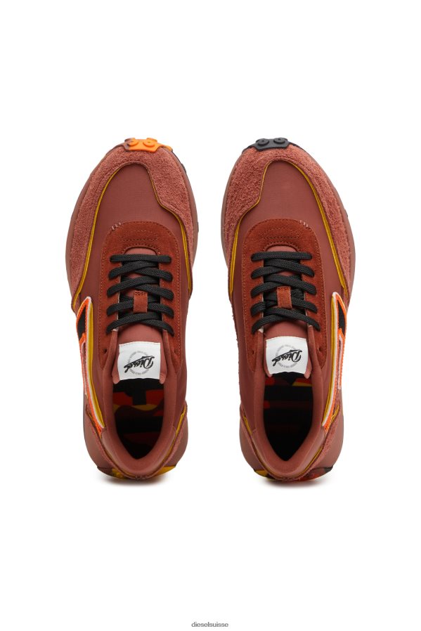 ch Diesel femmes s-racer lc w brun 0R48H81090 chaussure