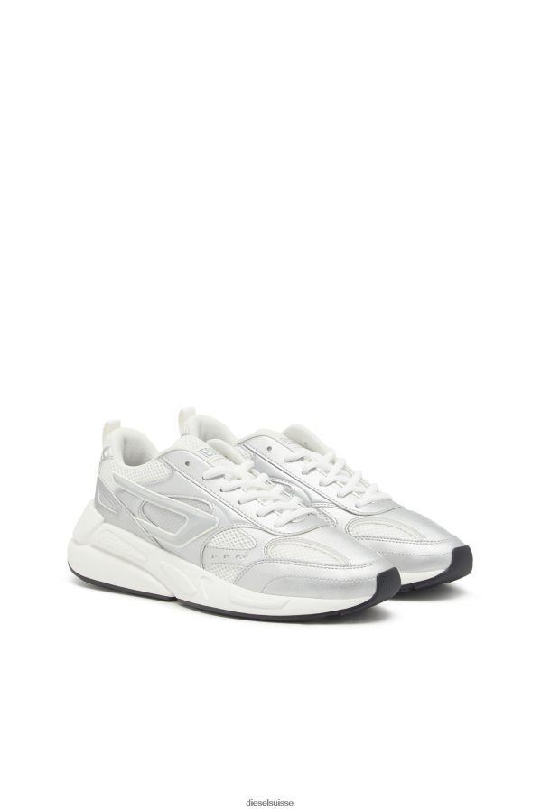 ch Diesel femmes s-sérendipité sport w argent/blanc 0R48H81096 chaussure