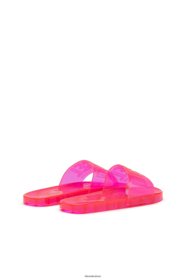 ch Diesel femmes sa-karaibi gl x rose fluo 0R48H81113 chaussure