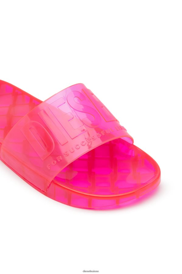 ch Diesel femmes sa-karaibi gl x rose fluo 0R48H81113 chaussure