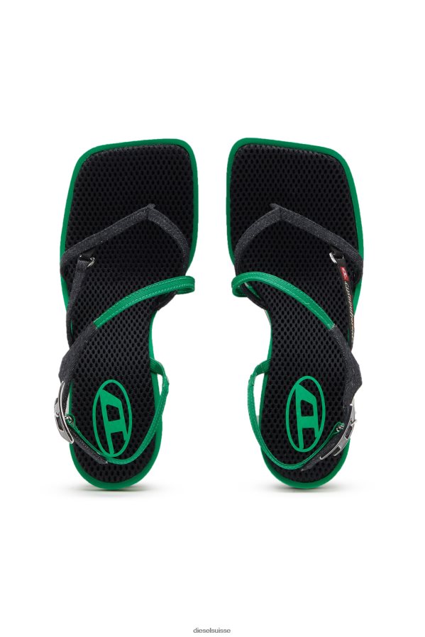 ch Diesel femmes d-haway sdl vert noir 0R48H81108 chaussure