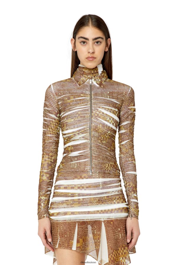 ch Diesel femmes c-adonis brun blanc 0R48H8966 vêtements