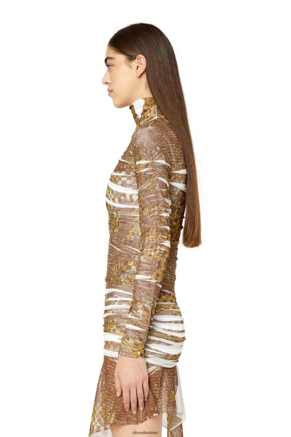 ch Diesel femmes c-adonis brun blanc 0R48H8966 vêtements