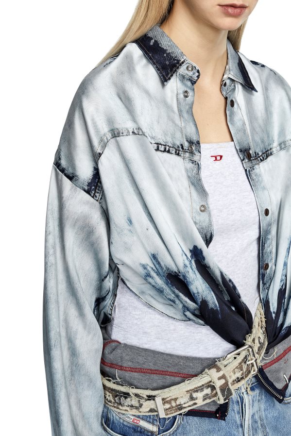 ch Diesel femmes c-suki bleu clair 0R48H8962 vêtements