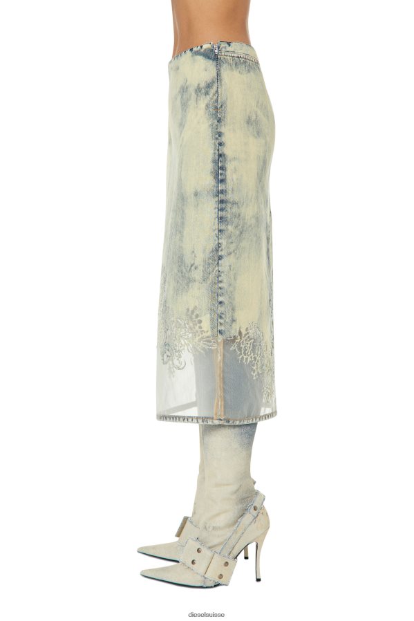 ch Diesel femmes de-pra-fsc bleu clair 0R48H81040 vêtements