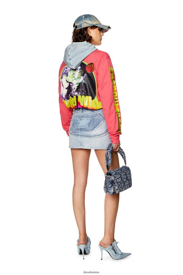 ch Diesel femmes de-ron-s1 bleu clair 0R48H81018 vêtements