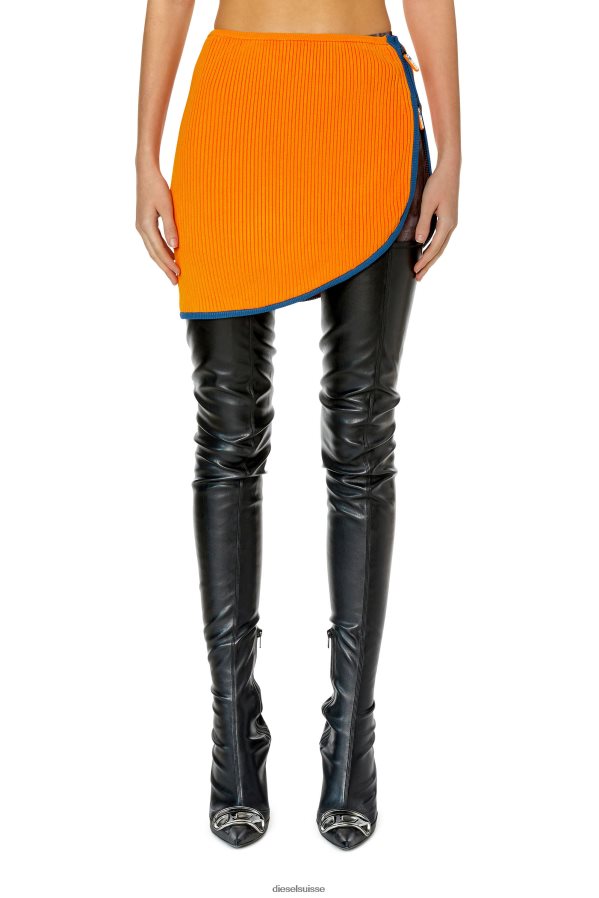 ch Diesel femmes m-onalisa orange 0R48H81034 vêtements