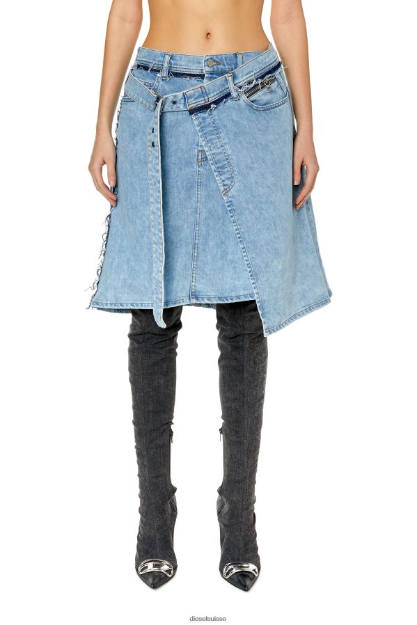 ch Diesel femmes mi-dépendance bleu clair 0R48H81026 vêtements