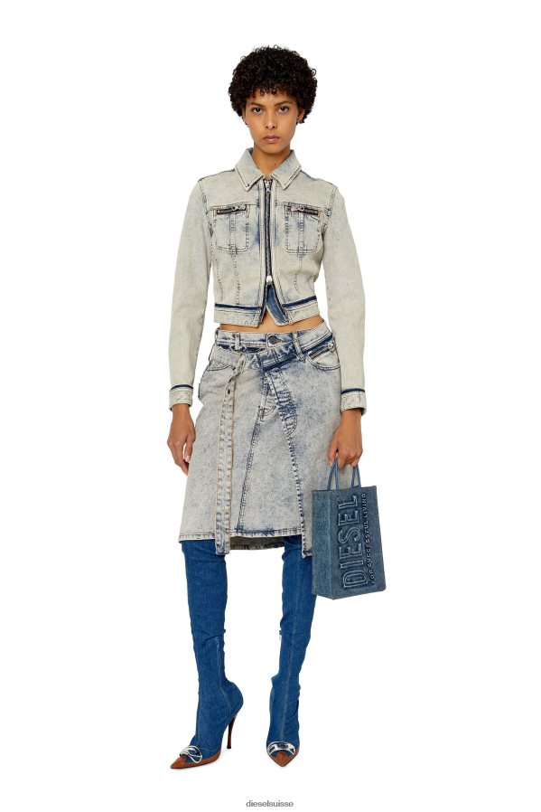 ch Diesel femmes mi-dépendance bleu clair 0R48H81038 vêtements