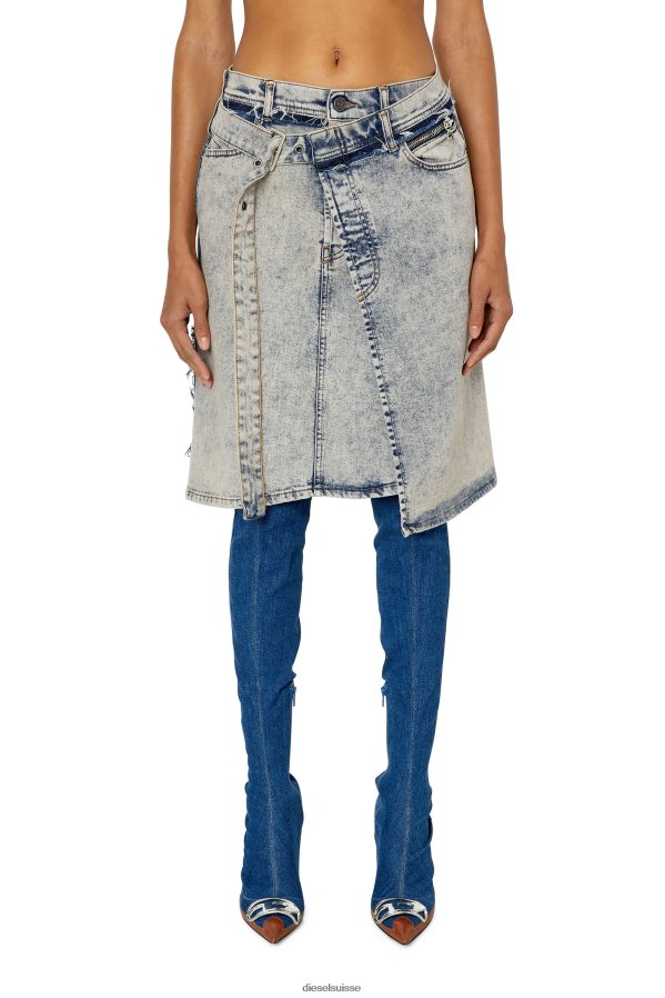 ch Diesel femmes mi-dépendance bleu clair 0R48H81038 vêtements