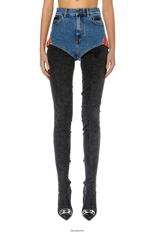 ch Diesel femmes dé-lunaire-s bleu moyen 0R48H81002 vêtements