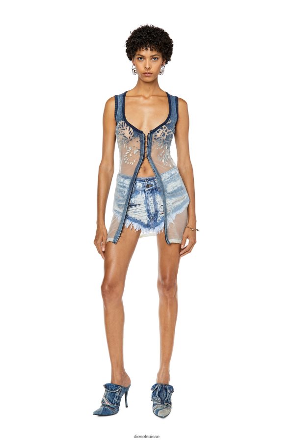 ch Diesel femmes dénaturer bleu clair 0R48H81007 vêtements