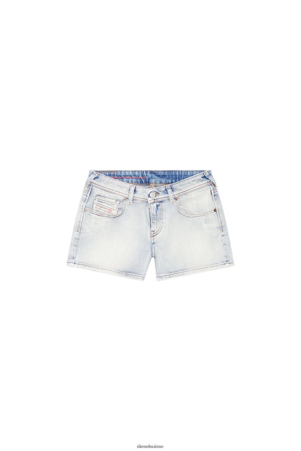 ch Diesel femmes de-lyla-short bleu clair 0R48H8988 vêtements