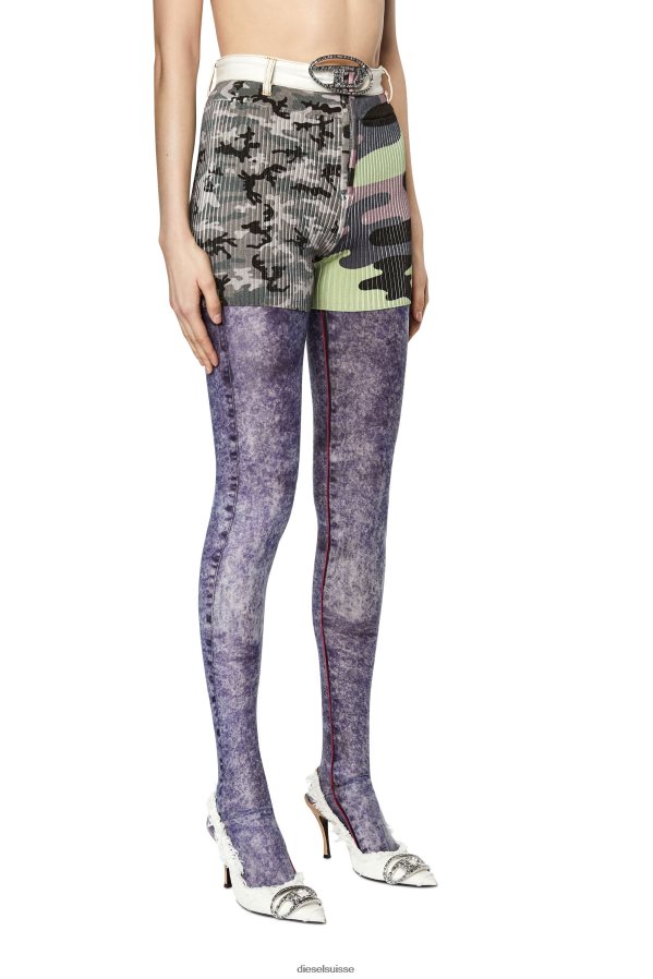 ch Diesel femmes m-lancaster Gris vert 0R48H8971 vêtements