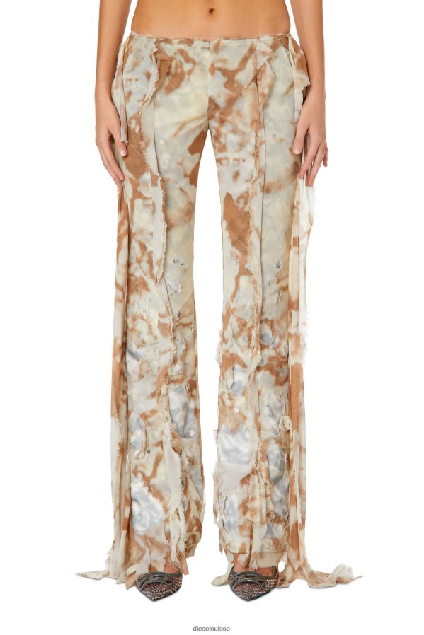 ch Diesel femmes p-foluke marron/gris 0R48H81001 vêtements