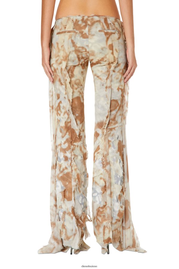 ch Diesel femmes p-foluke marron/gris 0R48H81001 vêtements