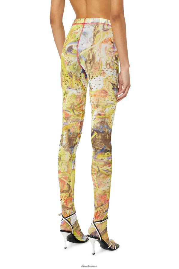 ch Diesel femmes p-koll-g1 blanc jaune 0R48H81008 vêtements