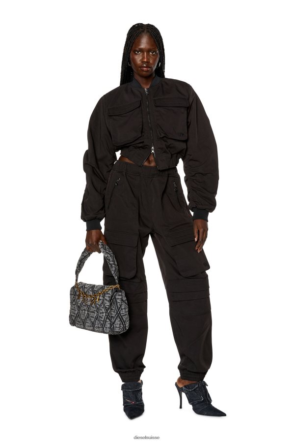 ch Diesel femmes p-mirt noir 0R48H8981 vêtements