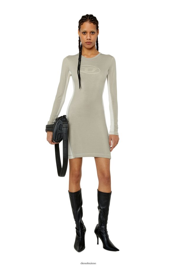 ch Diesel femmes d-ovale gris clair 0R48H8836 vêtements