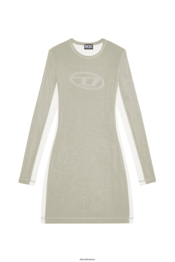 ch Diesel femmes d-ovale gris clair 0R48H8836 vêtements