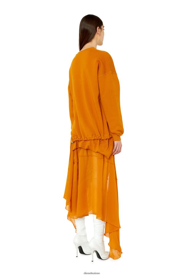 ch Diesel femmes d-rollie orange 0R48H8828 vêtements