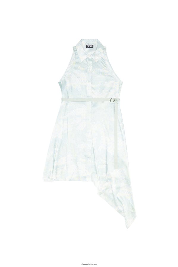 ch Diesel femmes d-trisa-aop bleu clair 0R48H8846 vêtements