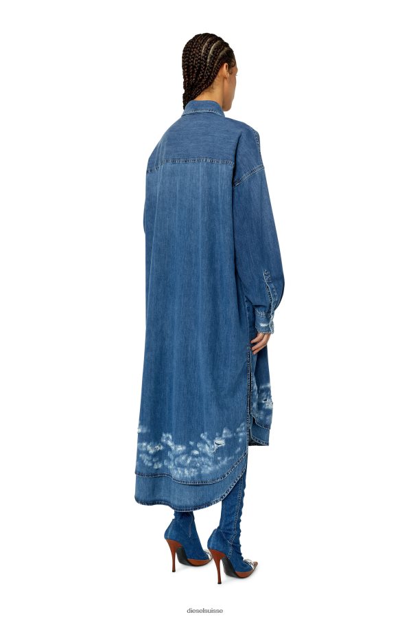 ch Diesel femmes de-davis-l bleu moyen 0R48H8830 vêtements