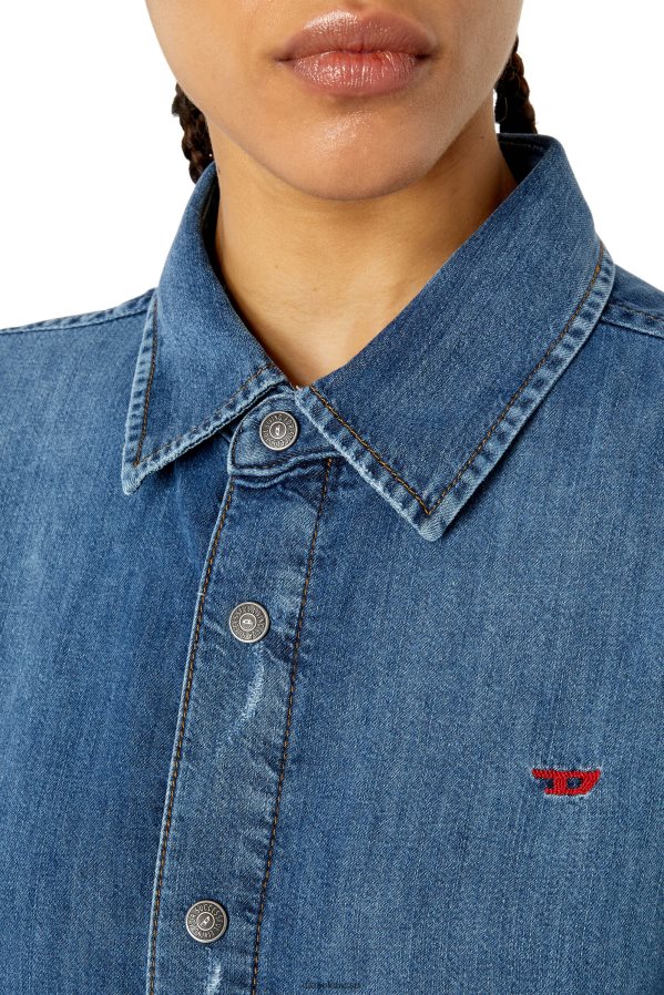 ch Diesel femmes de-davis-l bleu moyen 0R48H8830 vêtements