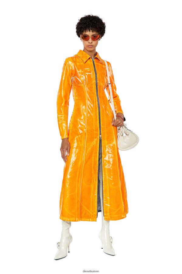 ch Diesel femmes de-luis-fsc orange 0R48H8837 vêtements
