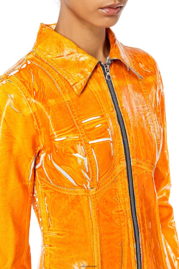 ch Diesel femmes de-luis-fsc orange 0R48H8837 vêtements