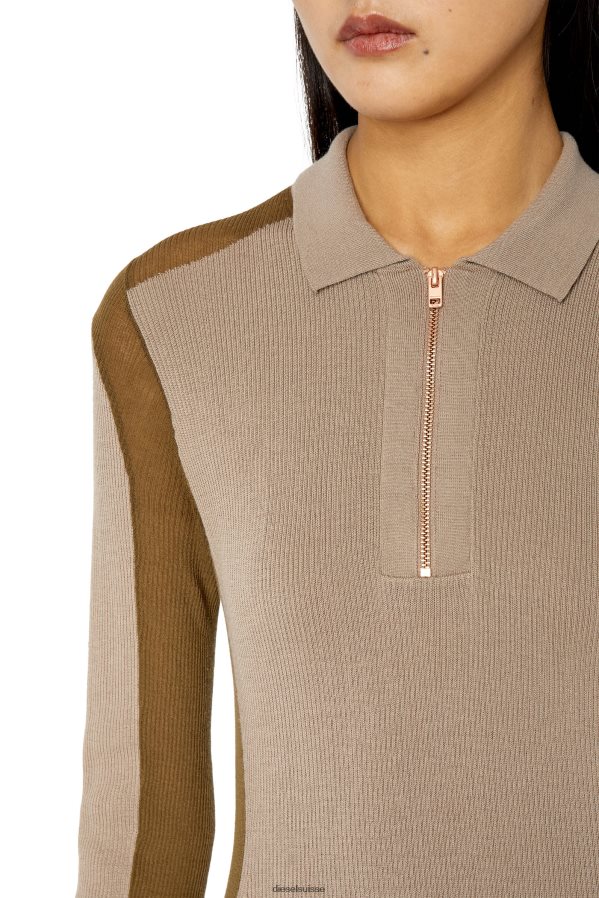 ch Diesel femmes m-adlyn brun clair 0R48H8847 vêtements