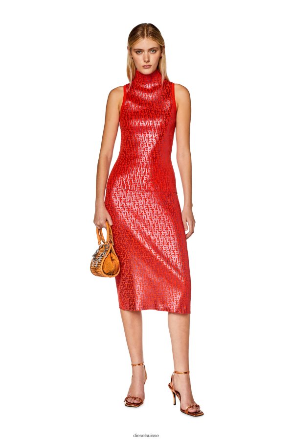 ch Diesel femmes m-egeo rouge 0R48H8854 vêtements