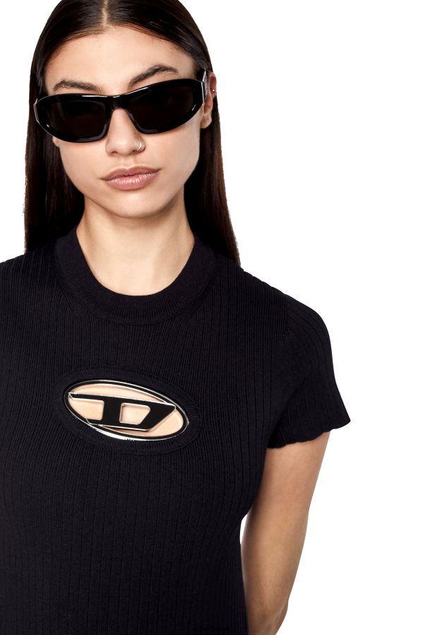 ch Diesel femmes robe m-desmoines noir 0R48H8793 vêtements