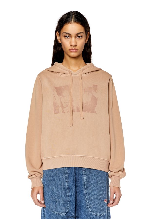 ch Diesel femmes f-reggy-hood-g5 poudre pour le visage 0R48H8904 vêtements