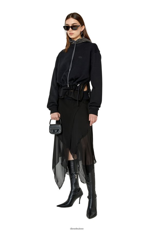 ch Diesel femmes f-rollies noir 0R48H8903 vêtements