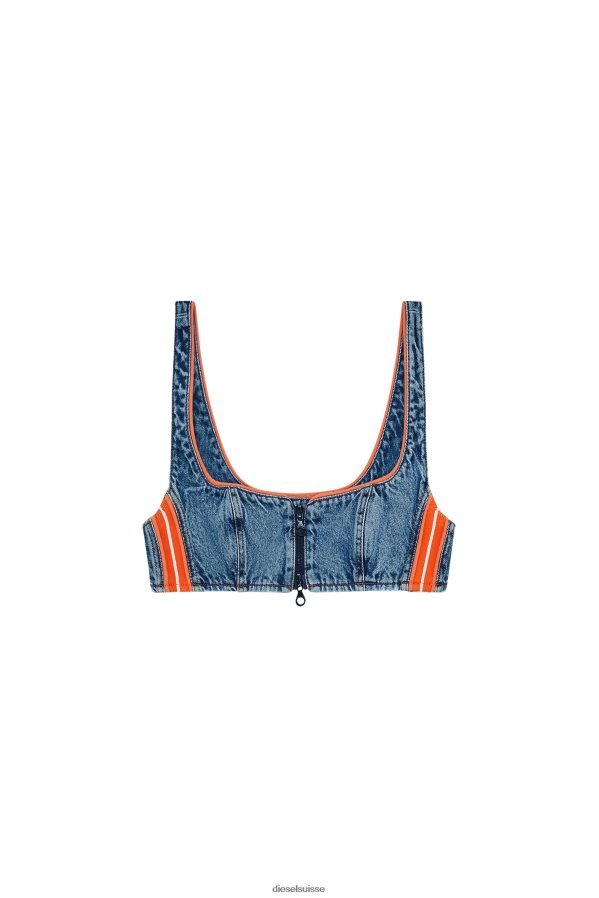ch Diesel femmes dé-gelsy bleu moyen 0R48H8954 vêtements