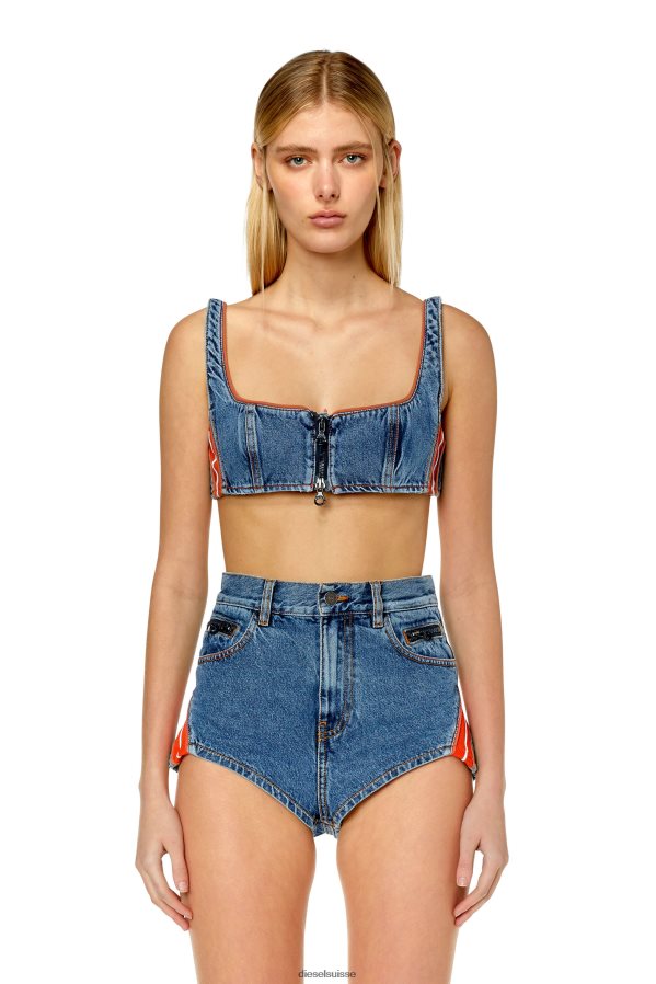 ch Diesel femmes dé-gelsy bleu moyen 0R48H8954 vêtements
