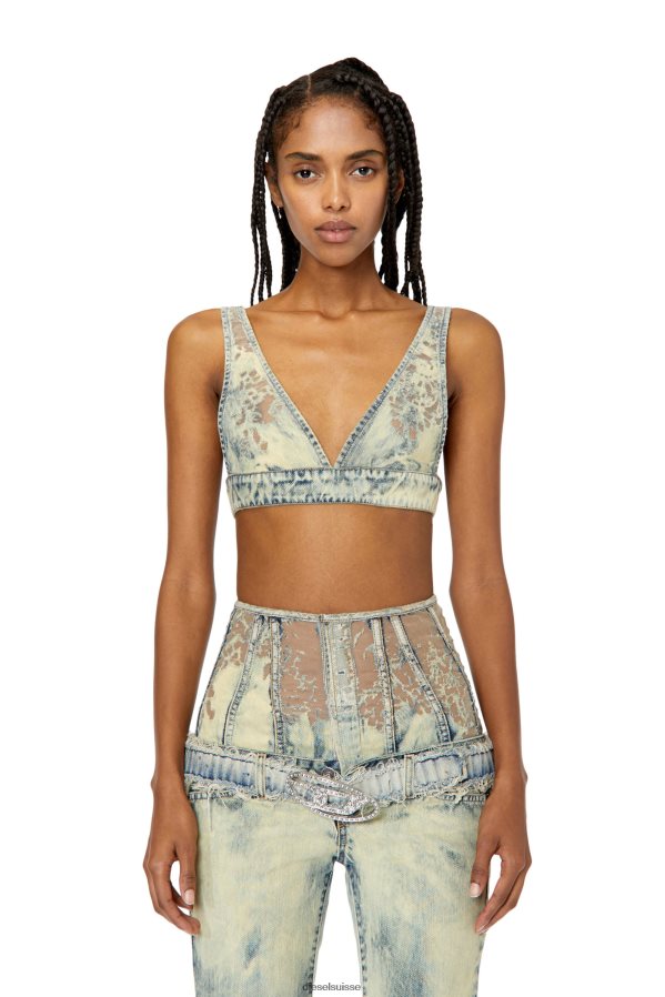 ch Diesel femmes de-janys-fsc bleu clair 0R48H8957 vêtements