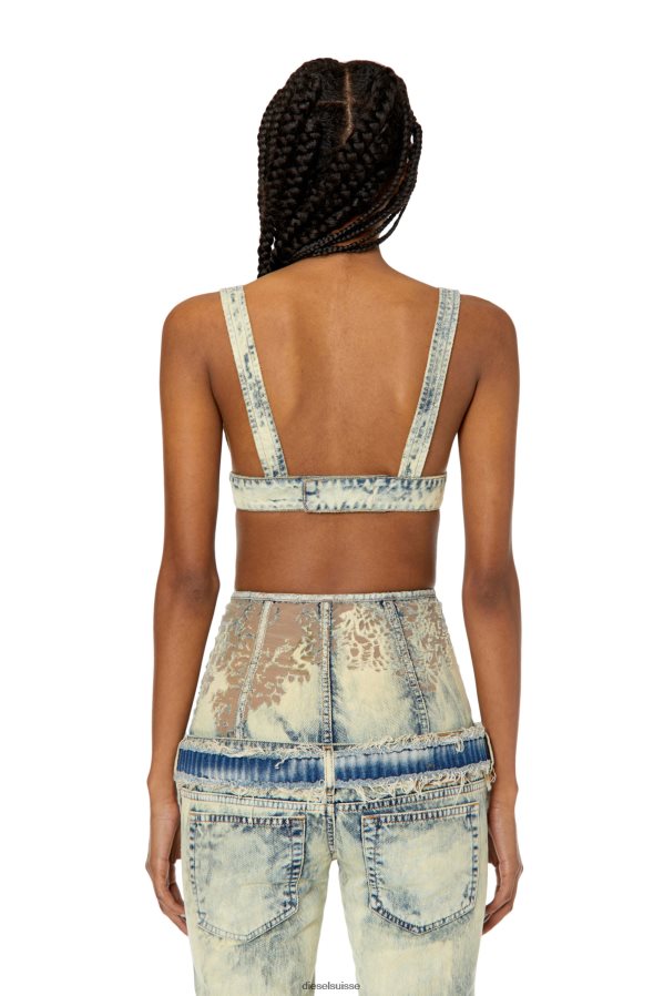 ch Diesel femmes de-janys-fsc bleu clair 0R48H8957 vêtements