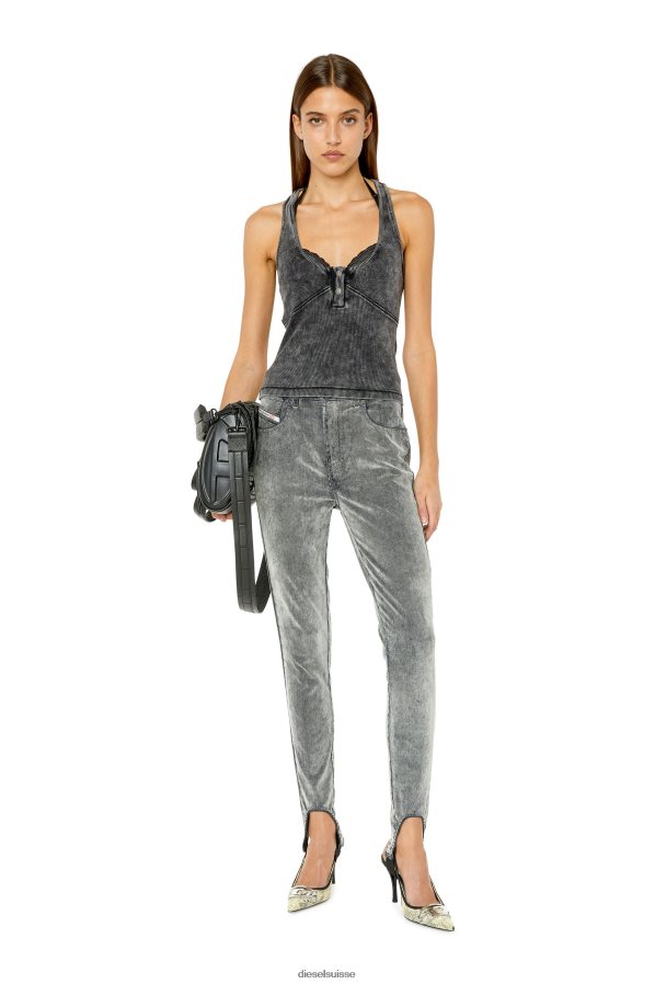 ch Diesel femmes t-anielle noir 0R48H8944 vêtements