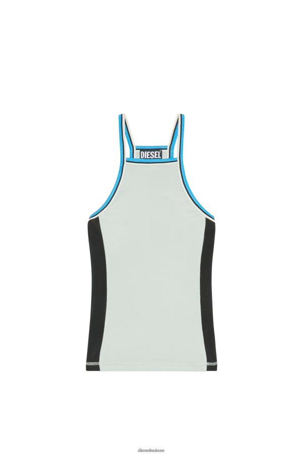 ch Diesel femmes t-ayuki gris clair 0R48H8935 vêtements