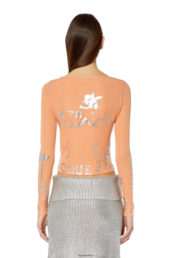 ch Diesel femmes t-ballersi poudre pour le visage 0R48H8951 vêtements