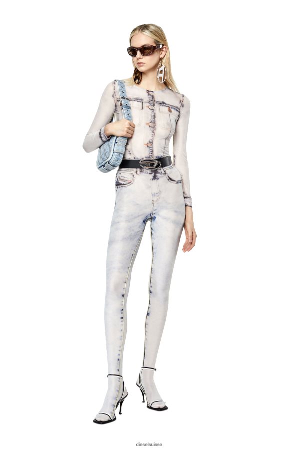 ch Diesel femmes t-clau-d2 blanc 0R48H8913 vêtements