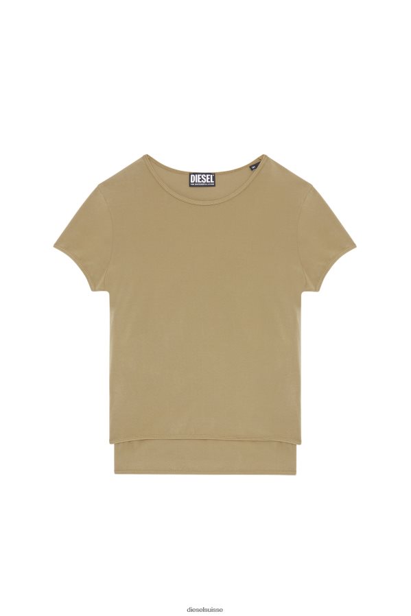 ch Diesel femmes t-olap brun clair 0R48H8939 vêtements
