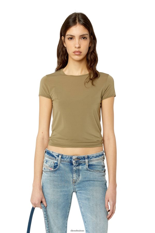 ch Diesel femmes t-olap brun clair 0R48H8939 vêtements