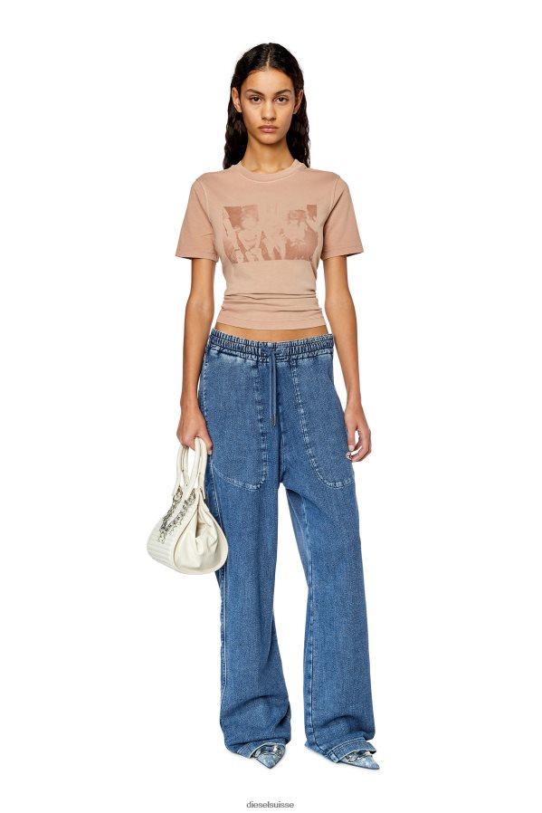 ch Diesel femmes t-reg-g2 poudre pour le visage 0R48H8948 vêtements