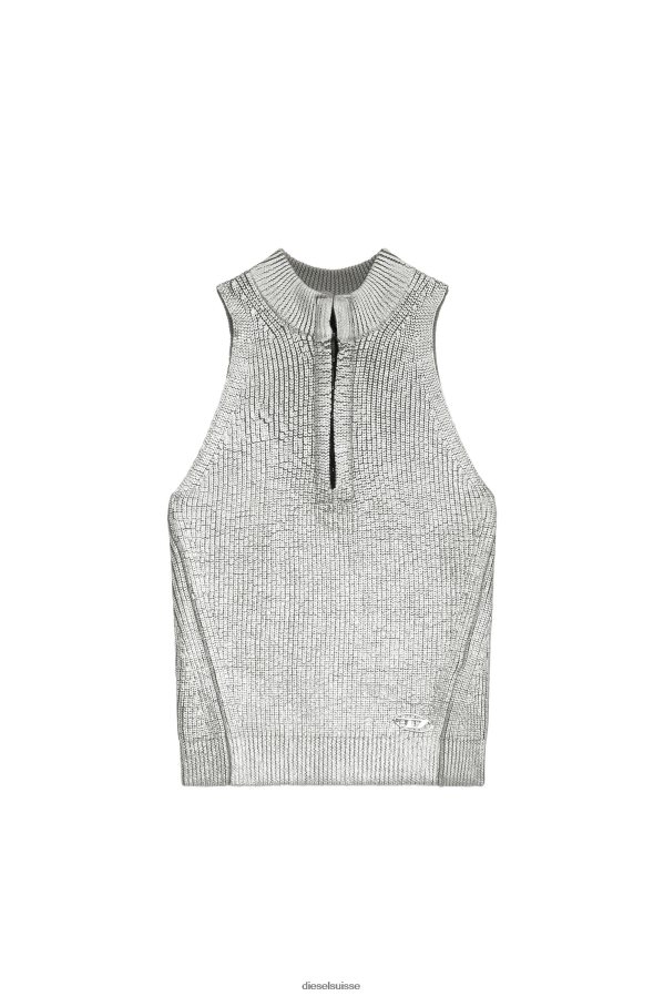 ch Diesel femmes m-addalena gris clair 0R48H8863 vêtements