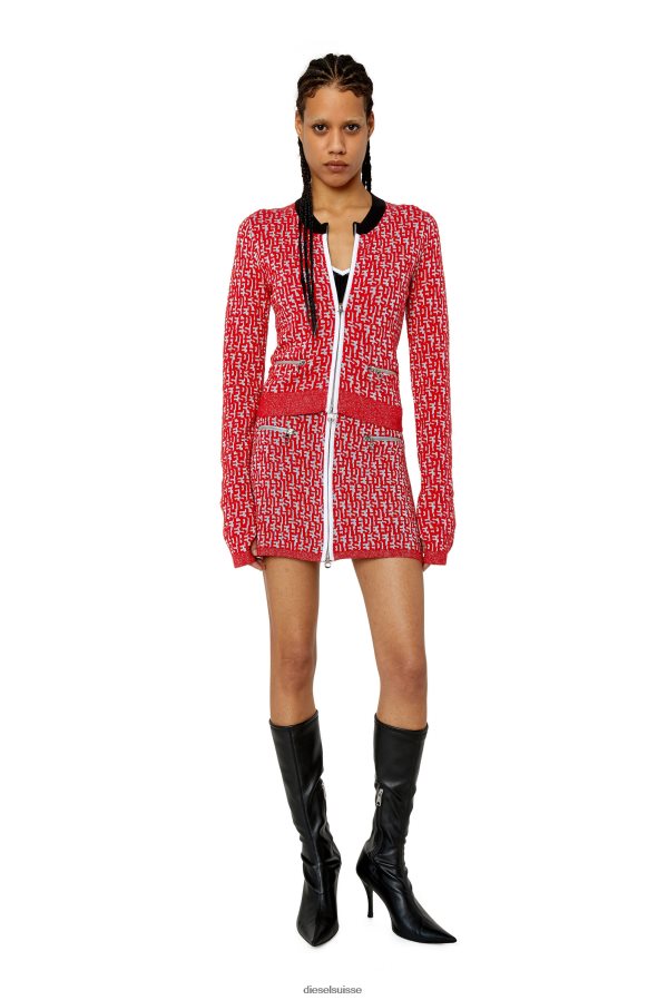 ch Diesel femmes m-allorca rouge/gris 0R48H8877 vêtements